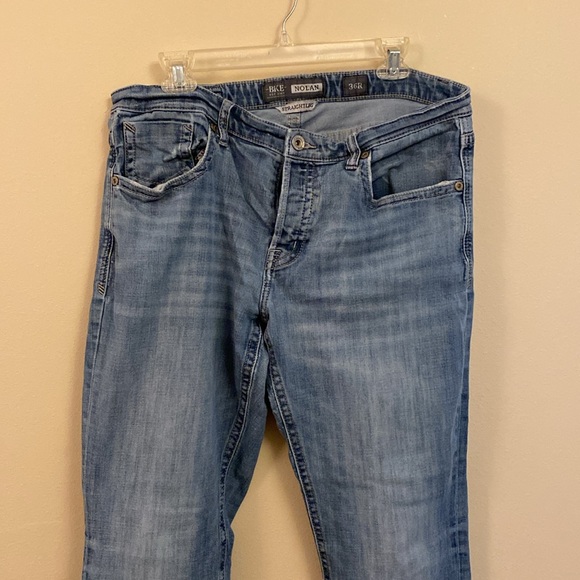 2/$10 BKE Nolan Straight Leg Jeans 36R - Picture 8 of 11